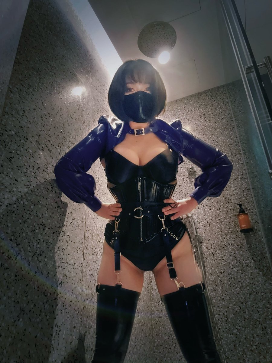 Lady Daphne De Vil | HK ๐ญ๐ฐ (@ladydaphnedevil) on Twitter photo Get down on your knees and get ready to submit yourself for me๐
Maximalism with latex, satin, PVC, garter, corset, masks, buckles, stockings, and patent platform Mary Jane high heels. Both of these are SHINY โจ
โจ & Dressing Aid: <a href="/VivishineLatex/">๐๐๐๐๐โ๐โ๐ผ</a>
<a href="/LatexLadies/">LatexLadies</a> Get down on your knees and get ready to submit yourself for me๐
Maximalism with latex, satin, PVC, garter, corset, masks, buckles, stockings, and patent platform Mary Jane high heels. Both of these are SHINY โจ
โจ & Dressing Aid: <a href="/VivishineLatex/">๐๐๐๐๐โ๐โ๐ผ</a>
<a href="/LatexLadies/">LatexLadies</a>
