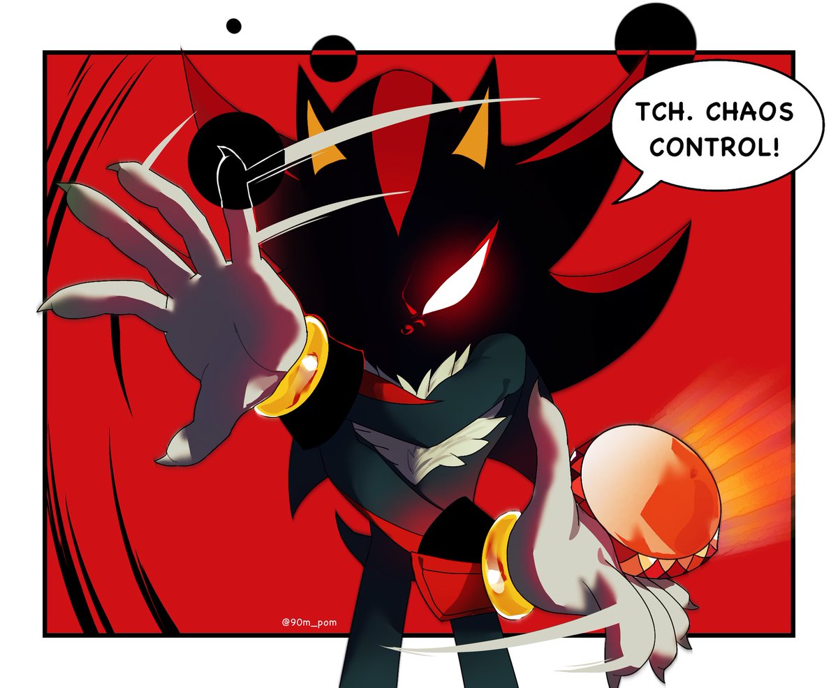 90m_pom's tweet photo. I WAKE UP #ShadowTheHedgehog https://t.co/tCk5WJFRpg