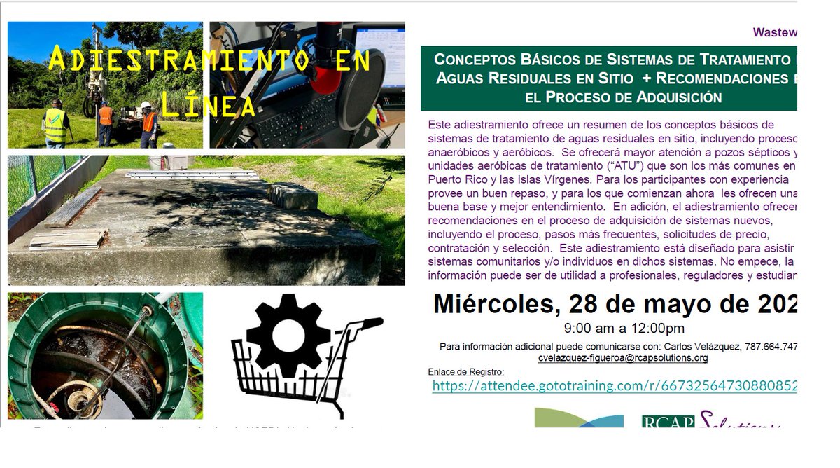 CVF_RCAP's tweet photo. @RCAP_Solutions  @JosefaYozepha  
Enlace de registro:
https://t.co/kUpDkFHF11 https://t.co/Lp4bf5WIl0