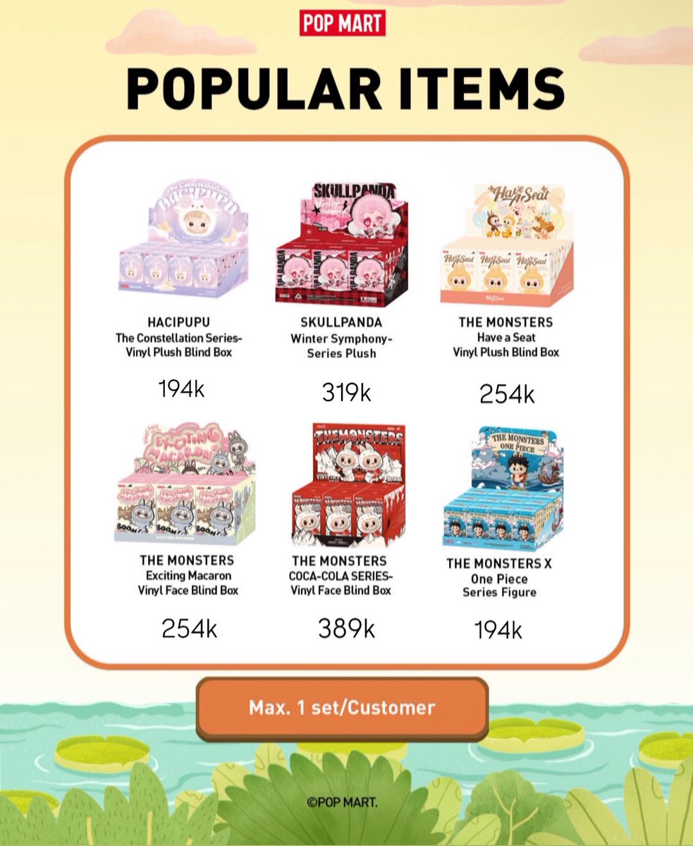 Jastip Pop Mart & Hippers tweet media