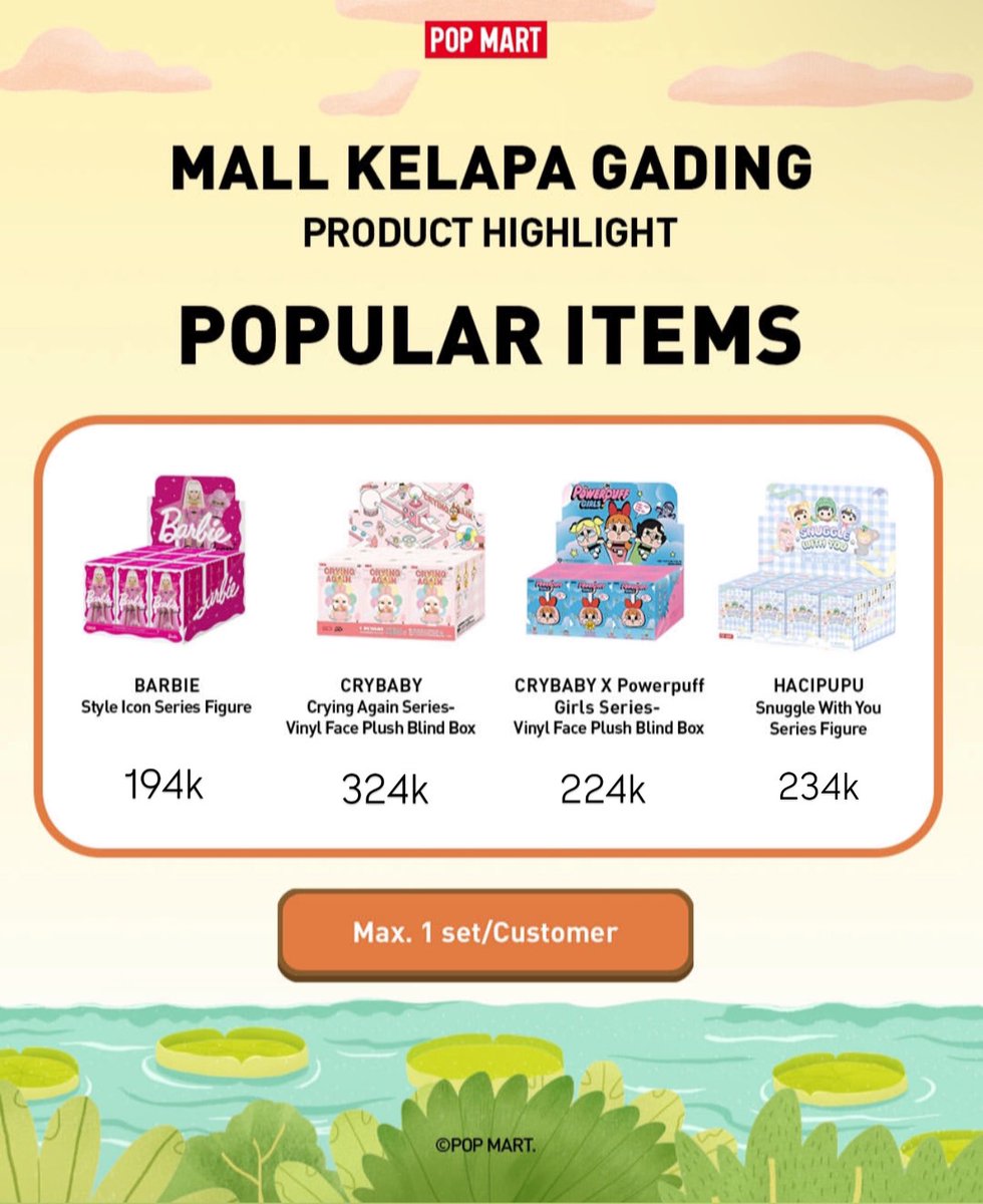 Jastip Pop Mart & Hippers tweet media