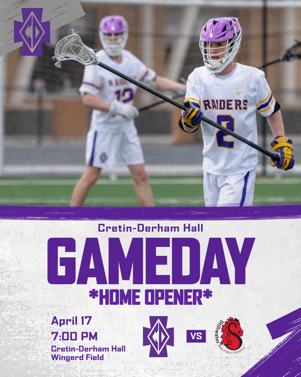 The Raiders host <a href="/Ponieslax/">Ponies Lacrosse</a> tonight in the home opener at Wingerd Field!