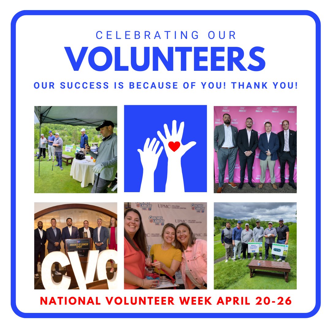 In honor of National Volunteer Week taking place April 20th-26th thank you to our Coaches vs. Cancer committee!

We truly appreciate your support and dedication!