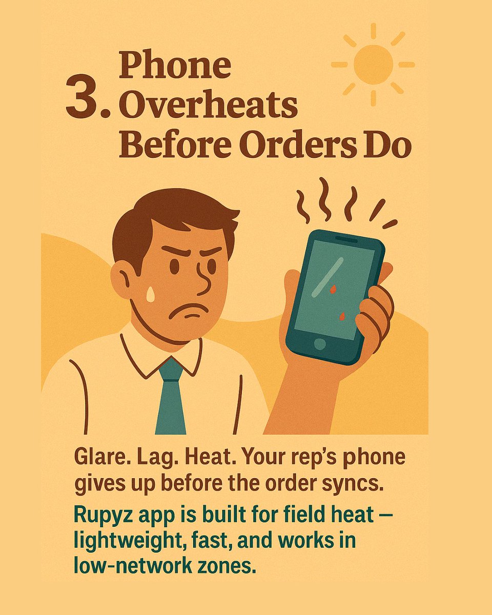 rupyzz's tweet photo. Beat the Sales heat with Rupyz.

#SimpleHai #Rupyz #b2b #fmcg #summer https://t.co/P9N2Plc5dd