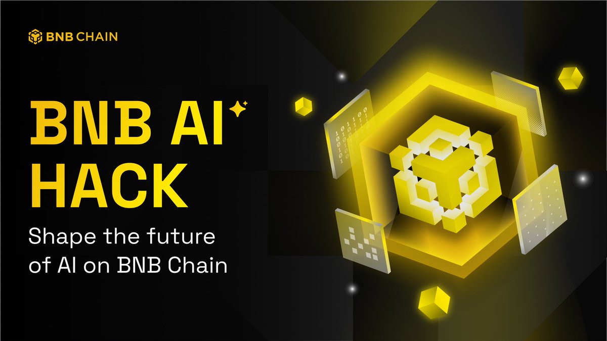 The future of AI x Web3 is being built on BNB Chain.

And the results speak for themselves. From hackathon submissions to CEX listings, the #BNBAIHack is more than a hackathon.

Here’s what you need to know 🧵👇