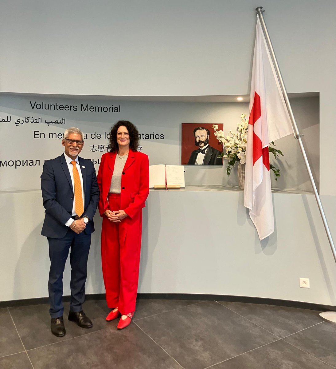 NZ Mission Geneva (@nzungva) on Twitter photo New Zealand Ambassador Deborah Geels introductory meeting with <a href="/jagan_chapagain/">Jagan Chapagain</a> @IFRC President today. New Zealand extended condolences to the IFRC for the deaths of Palestine Red Crescent Society staff in Gaza. 🇳🇿 has consistently called for parties to the conflict to uphold New Zealand Ambassador Deborah Geels introductory meeting with <a href="/jagan_chapagain/">Jagan Chapagain</a> @IFRC President today. New Zealand extended condolences to the IFRC for the deaths of Palestine Red Crescent Society staff in Gaza. 🇳🇿 has consistently called for parties to the conflict to uphold