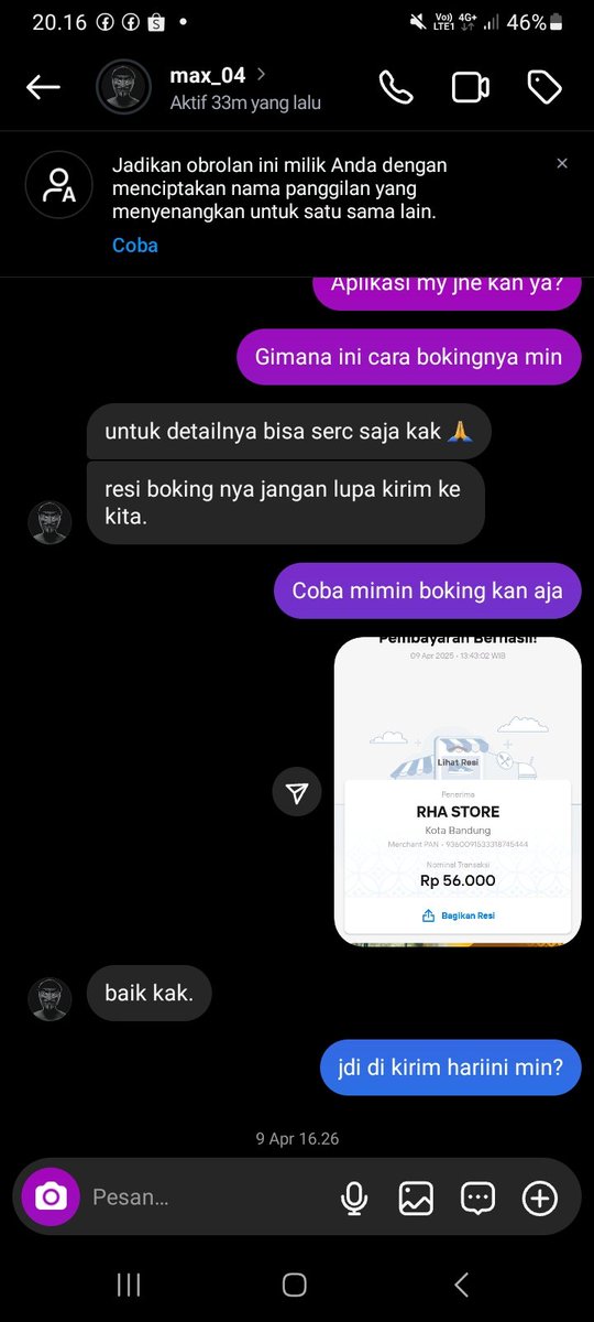 dorsjs12's tweet photo. Usernam ig: voltcyber_v4 / max04 akun doxing berkedok penipuan. Hati2 bila transaksi dengannya, apalagi sampai percaya dengan isi tiap postingan dan storynya, cukup saya yang menjadi korban, jangan sampai ada korban selanjutnya  @dhemit_is_back @volcyber_v4 https://t.co/bvCFbUSCYc