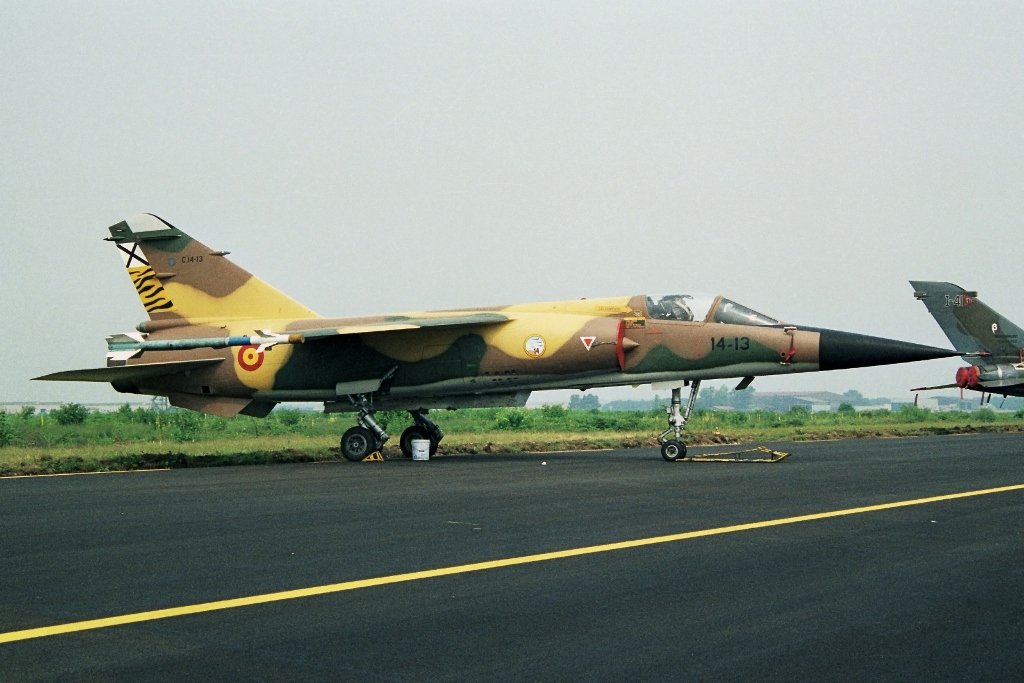 JMESPARCIA's tweet image. #Spain @EjercitoAire #Mirage F1CE
#Albacete AB #Ala14 #NATO Tiger Meet #Cameri #Italy 1988