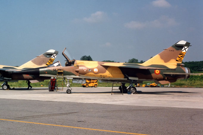 JMESPARCIA's tweet image. #Spain @EjercitoAire #Mirage F1CE
#Albacete AB #Ala14 #NATO Tiger Meet #Cameri #Italy 1988