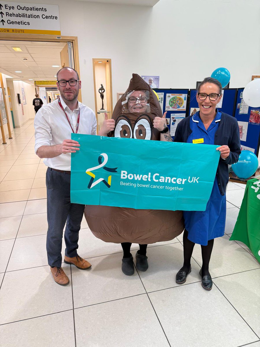 Amazing morning supporting bowel cancer awareness month. Thank you for all your support .