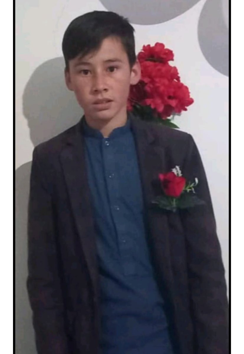 Omid_Jafari's tweet image. Reports confirm the brutal killing of a #Hazara teenager, Mahdi, by Taliban forces. He was tortured before being executed with a shot to the head. Twelve of his family members were also arrested. His body was returned to the family with a warning to bury him quietly.

This…