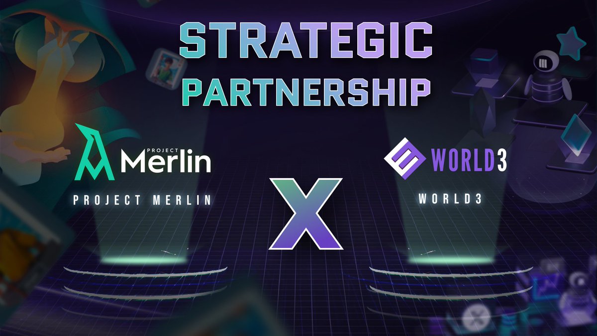 Project Merlin (@projectmerlinio) on Twitter photo โจ ๐๐
๐ฐ๐ถ๐๐ถ๐ป๐ด ๐ฃ๐ฎ๐ฟ๐๐ป๐ฒ๐ฟ๐๐ต๐ถ๐ฝ ๐๐น๐ฒ๐ฟ๐! โจ
๐ช Weโre thrilled to announce that we ๐ต๐ฎ๐ ๐ฝ๐ฎ๐ฟ๐๐ป๐ฒ๐ฟ๐ฒ๐ฑ ๐๐ถ๐๐ต @World3_AI, leading innovators in AI and blockchain. Together, we are pioneering the future of autonomous digital ecosystems in the ๐ช๐ฒ๐ฏ๐ฏ โจ ๐๐
๐ฐ๐ถ๐๐ถ๐ป๐ด ๐ฃ๐ฎ๐ฟ๐๐ป๐ฒ๐ฟ๐๐ต๐ถ๐ฝ ๐๐น๐ฒ๐ฟ๐! โจ
๐ช Weโre thrilled to announce that we ๐ต๐ฎ๐ ๐ฝ๐ฎ๐ฟ๐๐ป๐ฒ๐ฟ๐ฒ๐ฑ ๐๐ถ๐๐ต @World3_AI, leading innovators in AI and blockchain. Together, we are pioneering the future of autonomous digital ecosystems in the ๐ช๐ฒ๐ฏ๐ฏ