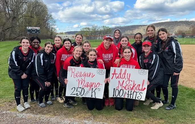 AddisonMoskal's tweet image. Yesterday during our game against Beaver Falls I batted a .500 with a triple and a double. I also hit my 100th career hit!
@UConnSoftball @CoachVUCONN @CoachMacUCONN @Softball_Mohawk @VoganOhio