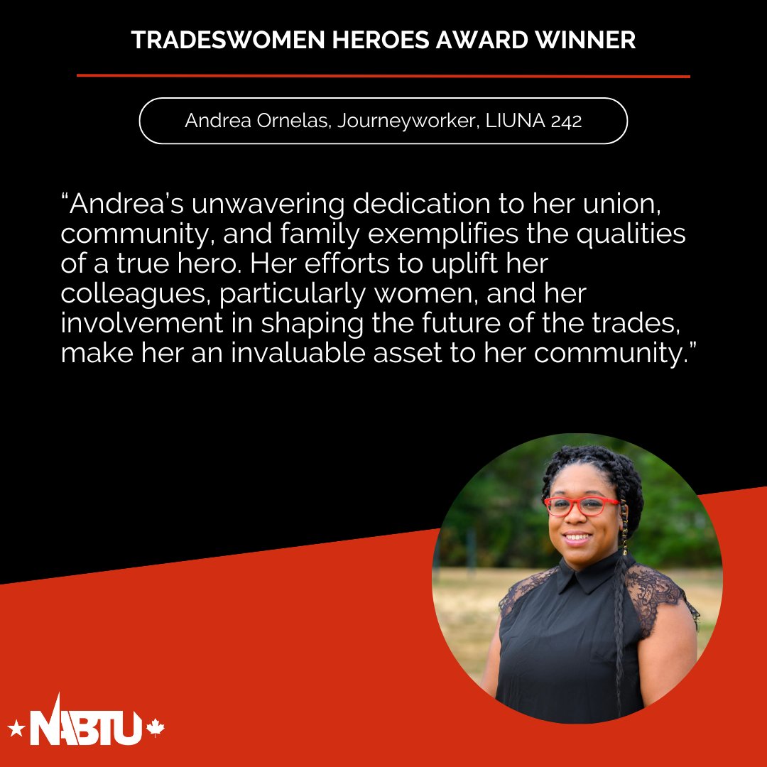 _TWBN_'s tweet image. Drumroll please .....
Congrats to April's Tradeswomen Heroes Award winners! 💪
