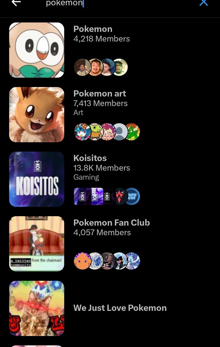 JohnnyCrambo's tweet photo. We are one of the most active Pokemon communities π
Pretty sure there's more or equal activity in here than the largest Pokemon communities. π€·ββοΈ
Quality over quantity π
Hell yeah I'm proud of it.
We just started this in January!!!
Good job guys πͺ you crushin it.
#WJLP https://t.co/W8p6DDn363