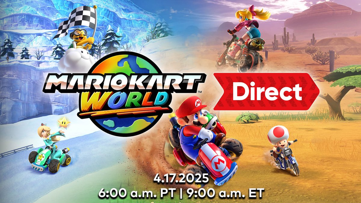 DynamoSuperX's tweet photo. imma be honest, this didn't need a nintendo direct. all of this could've been in the original mario kart world trailer.

this was basically just a 10 minute recap with 5 minutes of new information. https://t.co/jchps85qxZ