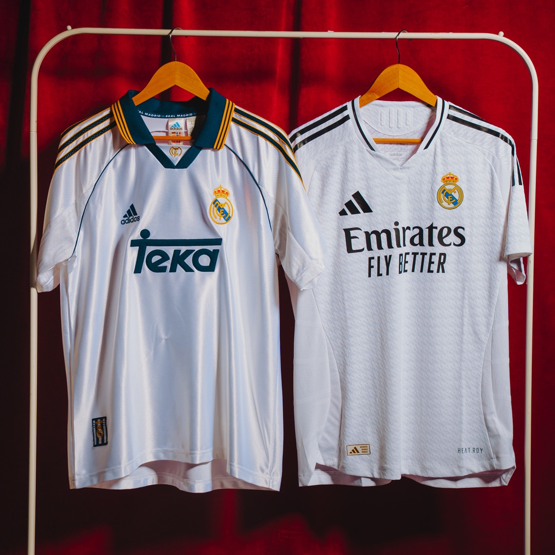 futbolemotion's tweet photo. Old 🆚 New
Dinos que jugador te viene a la mente cuando ves estas camisetas 👇
¿Con cuál te quedas?🤔
📲 Consigue la tuya en nuestra web y en tiendas!
--
#futbolemotion #adidasfootball #adidas #RMCFBringBack #realmadrid https://t.co/hVhQjVHeE6