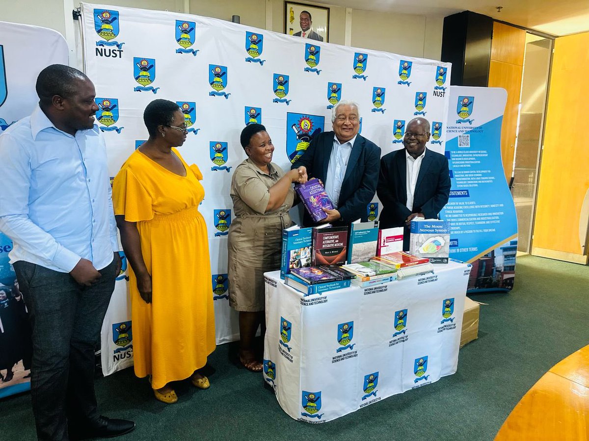 In Nelson Mandela tone “ education is the most powerful weapon you can use to change the world.” Thanks to BekezelaMaplanka foundation <a href="/bekemaplanka/">Bekezela Maplanka🇿🇼</a> for supporting the medical department at NUST.