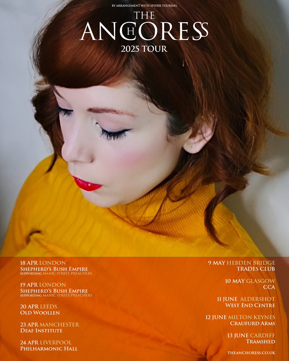 I know times are tough and not everyone can afford to buy a ticket for the tour. 

If you’d like to come the gig in Leeds on Sunday and don’t have the means to buy a ticket, I’m offering up a couple of guest spots. 

Just drop me a DM and we will see what we can do x