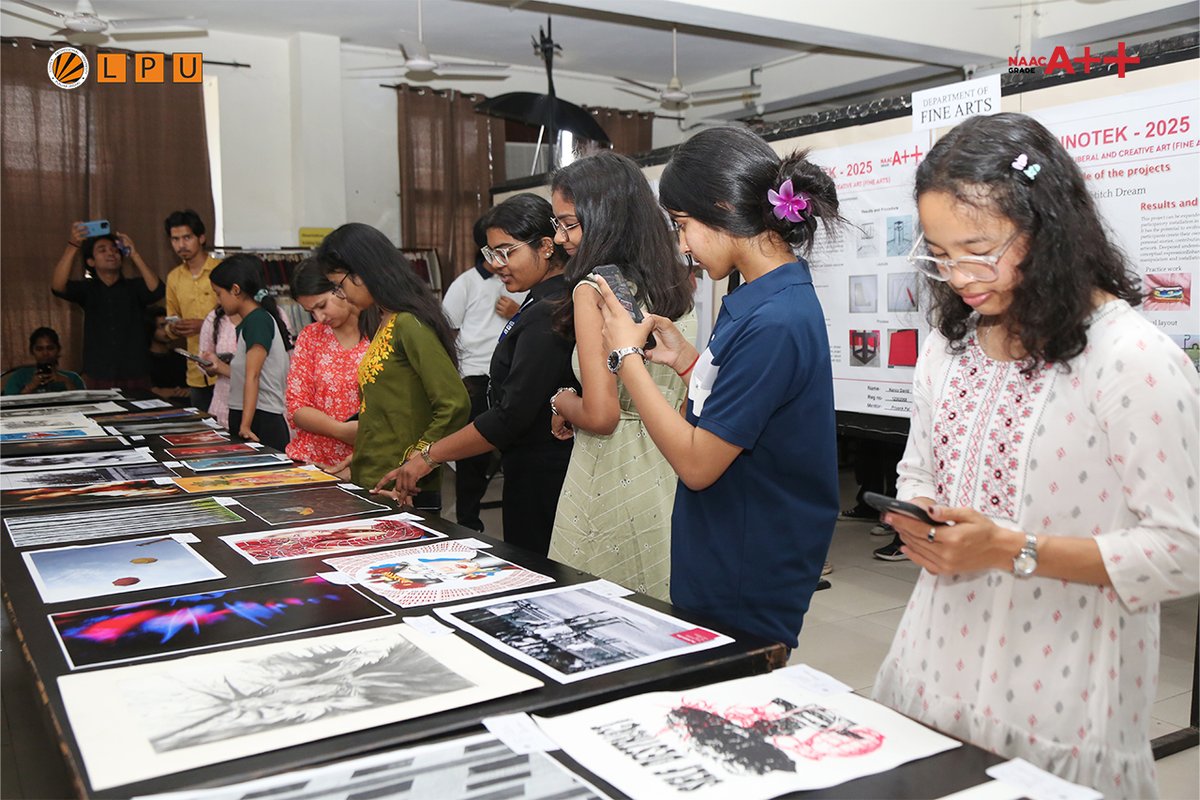 dsw_lpu's tweet image. 🚀 Innotek 2025 journey begins!

LPU's School of Liberal &amp;amp; Creative Arts kicked off with an inspiring Internal Expo filled with innovation, creativity &amp;amp; impact! 🎨🎭🎶

#Innotek2025 #LPUInnovation #IdeasToImpact #GatewayToInnotek