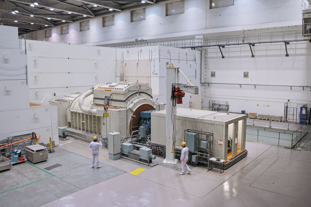 Olkiluoto 2 -laitosyksikkö palaa sähköntuotantoon tämän hetken arvion mukaan toukokuun 10. päivä. OL2:n generaattorin roottori vaihdetaan vararoottoriin. ⚡ Lue lisää: tvo.fi/ajankohtaista/…