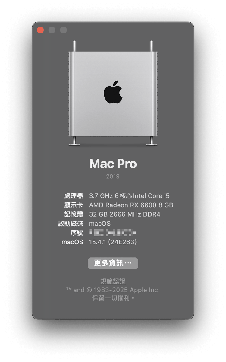 meowtw's tweet image. #macOS 15.4.1 (24E263) with #OpenCore 1.0.4