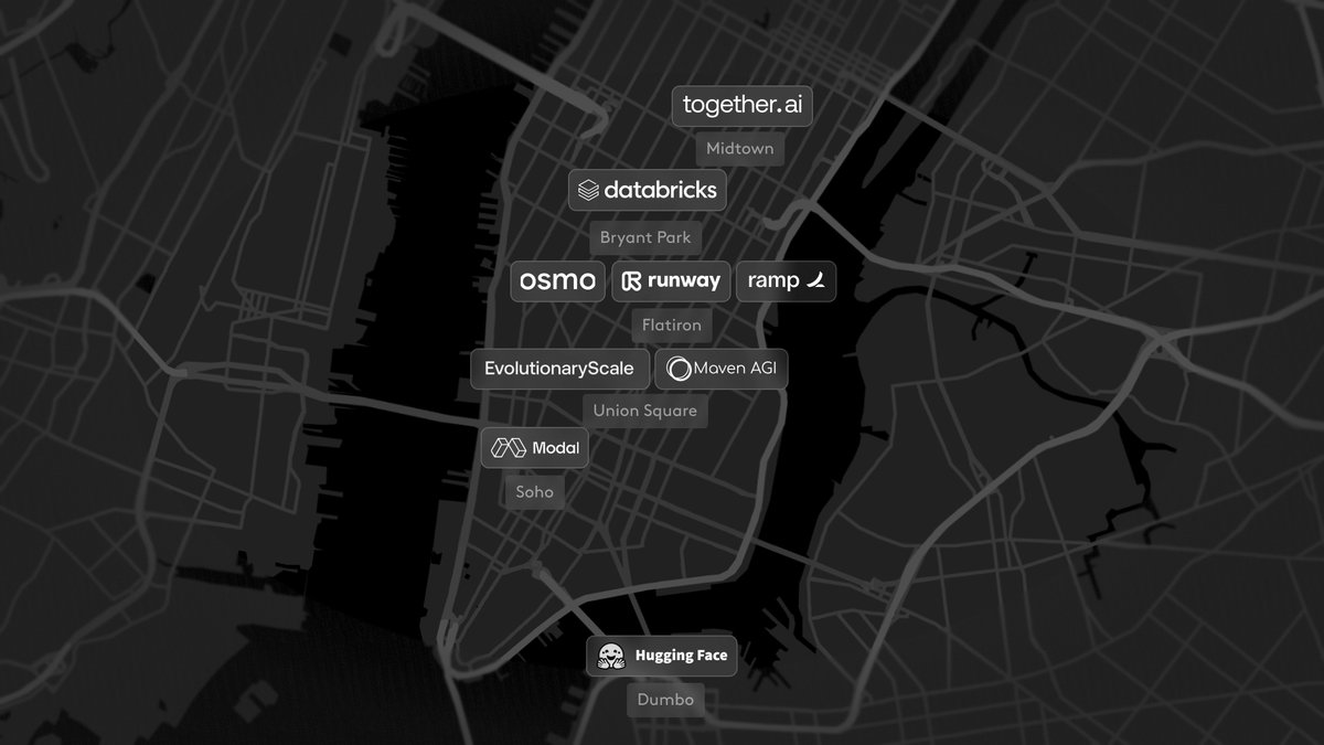Grace Isford (@graceisford) on Twitter photo 1 year ago.. <a href="/Lux_Capital/">Lux Capital</a> gathered the definitive map & airtable of AI opportunities in NYC
Yet I still get asked..what are the compelling up-and-coming NYC AI startups to join?
UPDATED MAP + THREAD š 1 year ago.. <a href="/Lux_Capital/">Lux Capital</a> gathered the definitive map & airtable of AI opportunities in NYC
Yet I still get asked..what are the compelling up-and-coming NYC AI startups to join?
UPDATED MAP + THREAD š