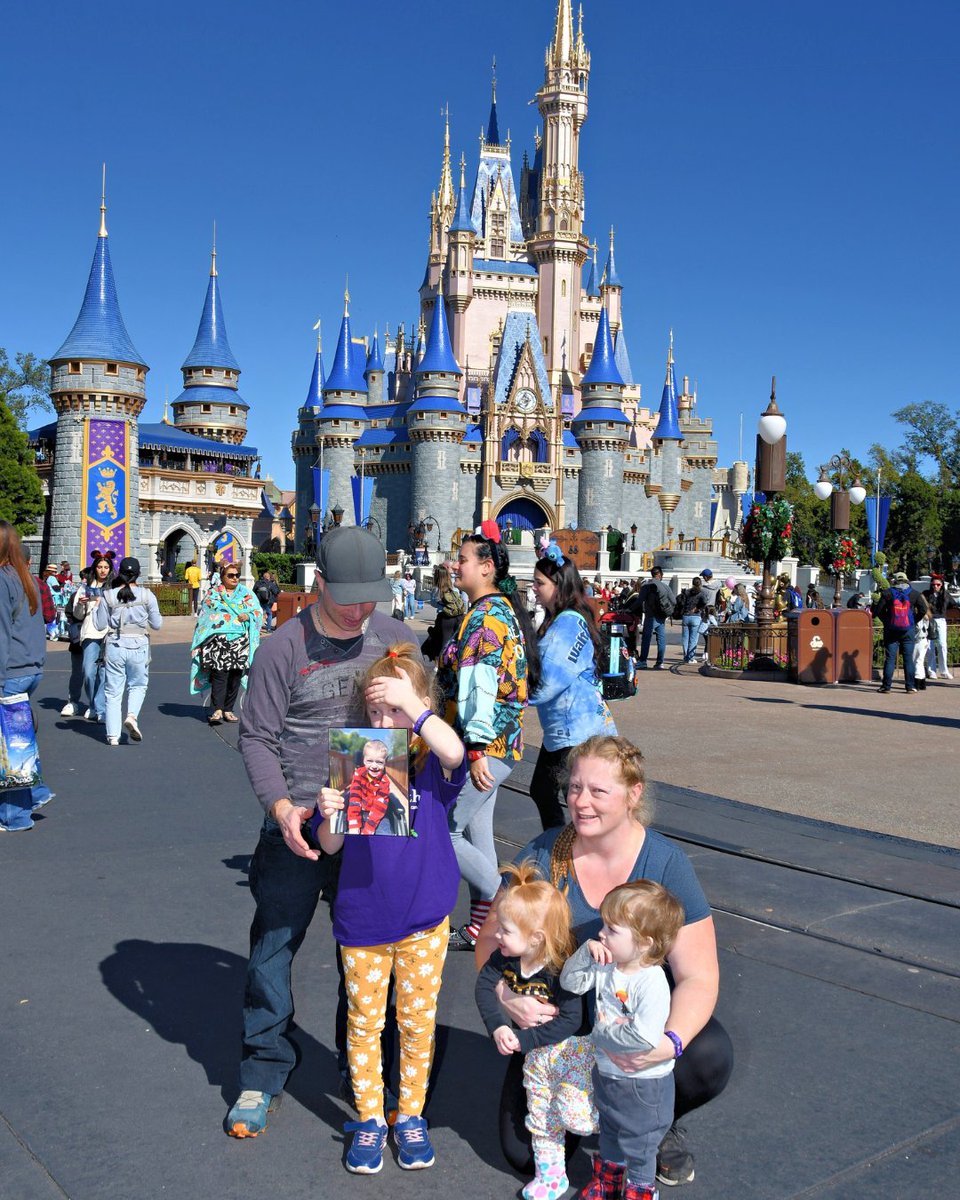 Before there was a castle, a costume, or a wish come true—there was a little girl, a grieving family, and a dream. Read 9-year-old Kyliann’s story and discover the magic behind her smile: bit.ly/4cHWgNO. 💌