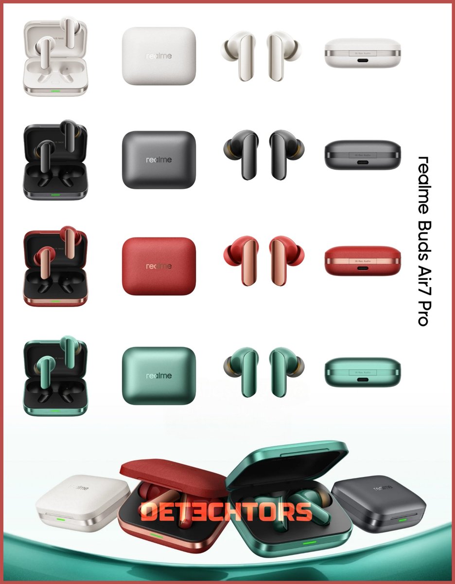 Detechtors_'s tweet photo. #realme Buds Air7 Pro 
#Detechtors https://t.co/nz3vFpT9jy