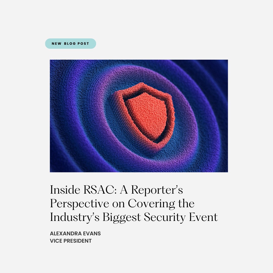 With #RSAC approaching, how can you help your organization break through to cybersecurity reporters? 

We chatted with <a href="/burgessct/">Christopher Burgess</a> to learn how reporters are approaching this major event, and what you can do to get their attention ⬇️
bit.ly/4j5RMTk