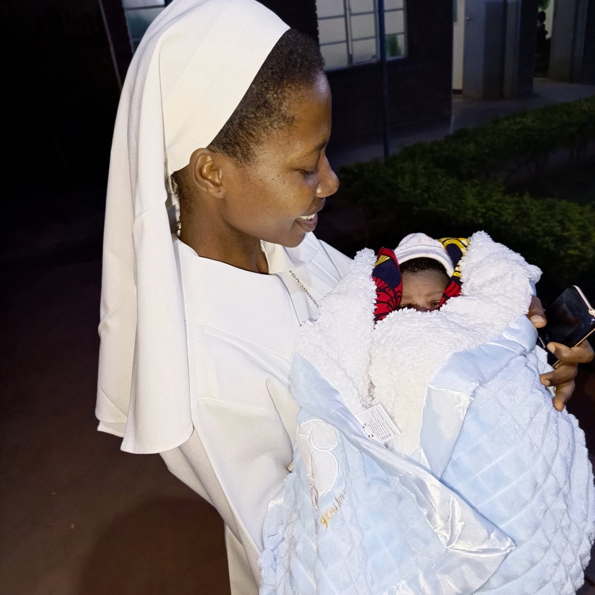 Uchindami  was born today on holy Thursday  at   5:45 PM.   God is always good.