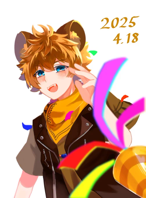 改めましてお誕生日おめでとうござーまーす!!!!! #ラギー・ブッチ誕生祭2025 #ラギー・ブッチ生誕祭2025