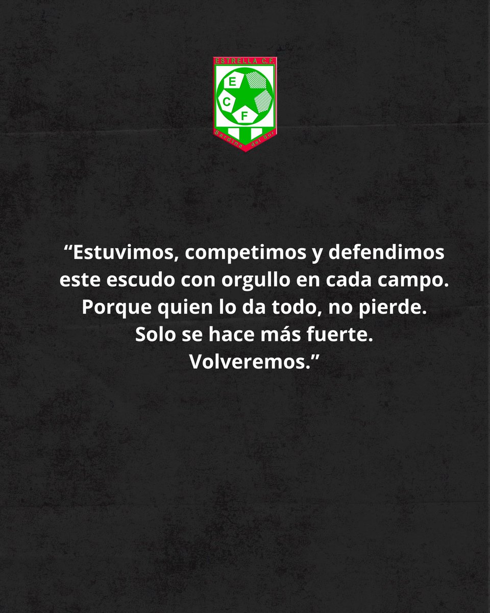 Volveremos.