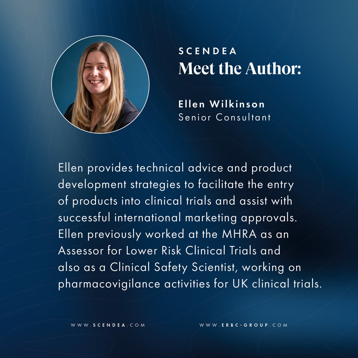 scendea's tweet image. Meet the authors of our latest whitepaper &quot;Lead Oprimisation &amp;amp; Drug-Induced Cardiotoxicity&quot;,written in collaboration with ERBC. For drug development and regulatory affairs support, book a meeting with our team of experts scendea.com/contact
- 
#ERBC #regulatorysupport