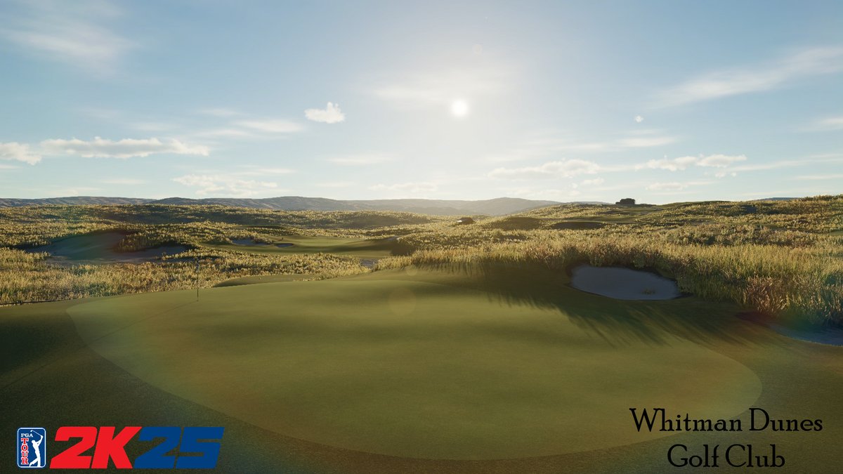 JUST PUBLISHED for <a href="/PGATOUR2K/">#PGATOUR2K25</a> : Whitman Dunes. Set in the Nebraska sand hills, this course is a 7,200-yard, par-71 track that features dramatic elevation change, rolling terrain and blow-out bunkers. Enjoy!