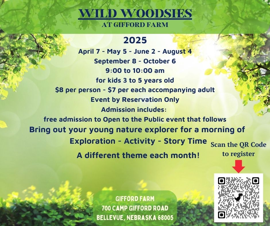 We have so many fun programs in the summer at Gifford Farm! This program is for the little ones aged 3-5 from 9AM to 10AM. The dates are the first Monday of each month excluding July. The kids will be able to explore, do some activities, and have a new fun theme each month!