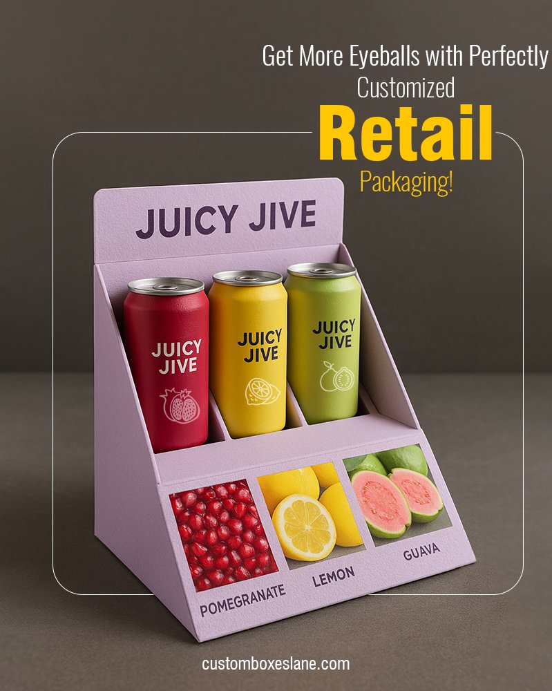 CustomBoxesLane's tweet image. customboxeslane.com/retail-boxes

Let Your Products Stand Out on the Retail Shelves with Unique Retail Packaging!

Get a Quote Today!
𝗘𝗺𝗮𝗶𝗹: sales@customboxeslane.com 
𝗖𝗮𝗹𝗹: 904 899 9020

#customboxeslane #retailpackaging #Customretailboxes #retailenvironment #attractivepackaging