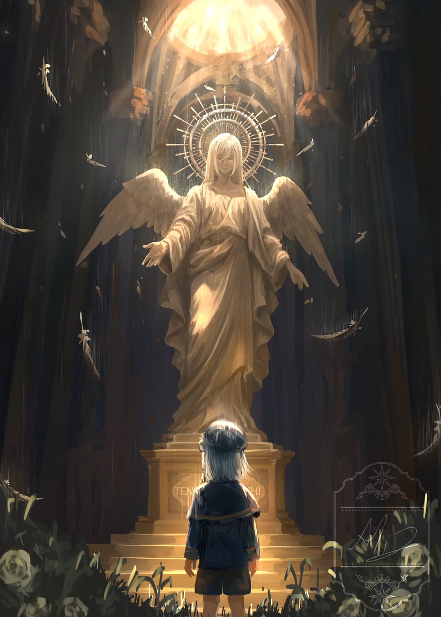 alecia_ally's tweet image. [ Lost and destiny ]

Can you continue the story from the picture I drew?
#渉英 #あんスタ #wataei