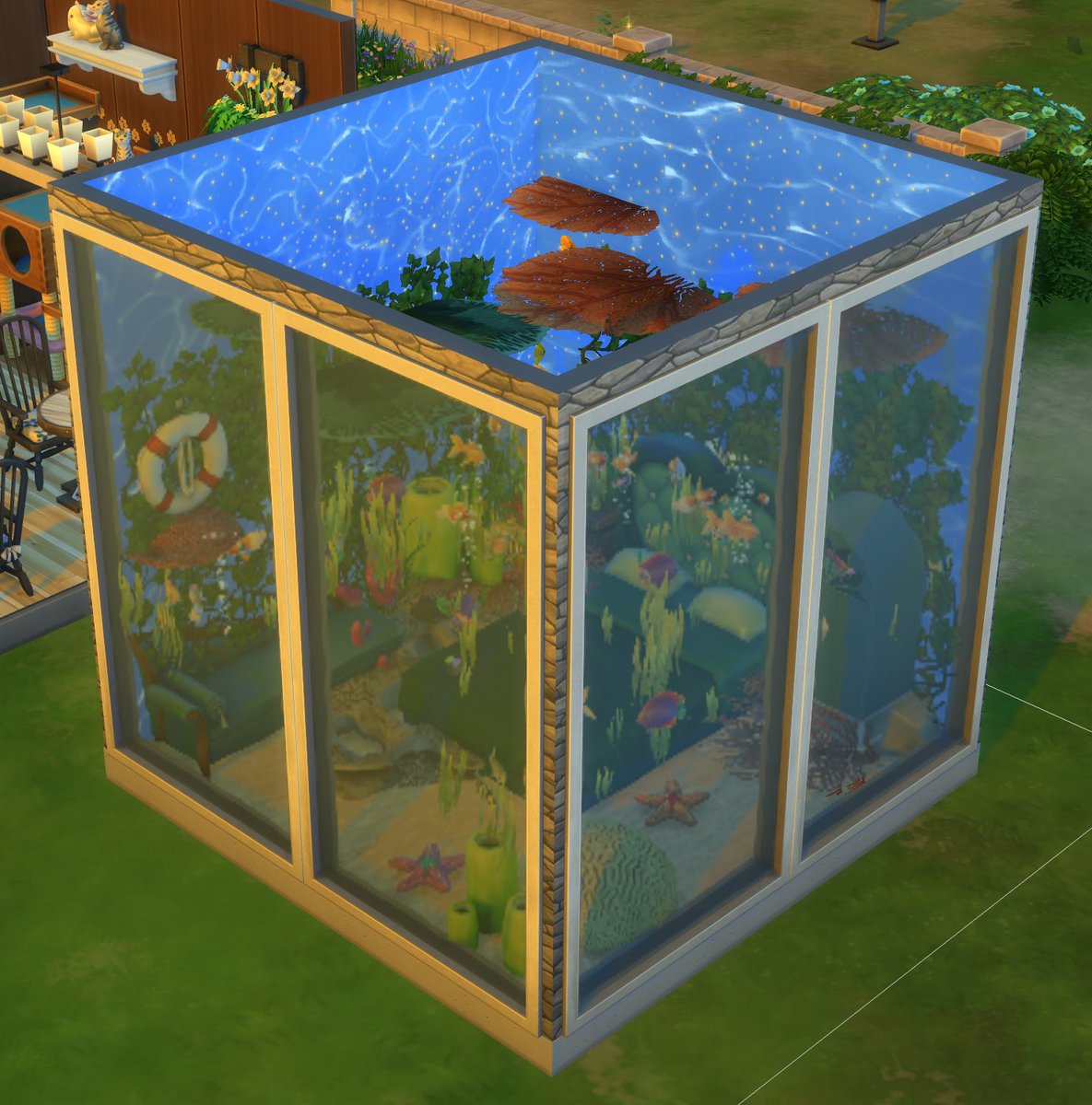 andreahega2000_'s tweet photo. Day 5 - Underwater Fantasy #Aprbuild25 challenge by  @sims4ideas 

For this day I created an underwater bedroom for your mermaids 🧜🏻‍♀️

🪪 Id: andreahega2000

#sims4 #TheSims4 #ShowUsYourBuilds #nocc #nocustomcontent https://t.co/uoz0y88yaQ