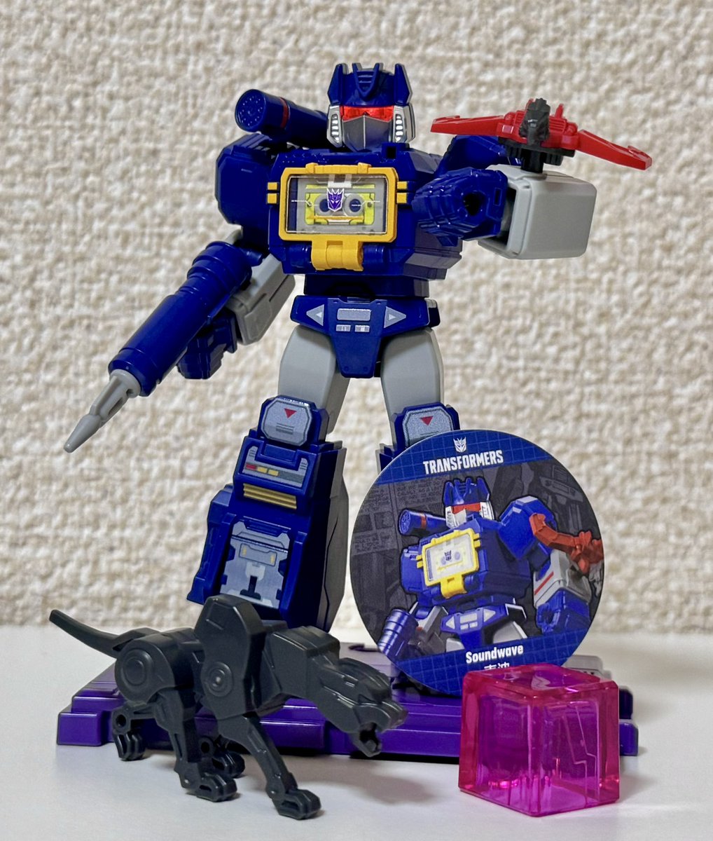 超低混入率 サウンドウェーブ（重装備+重塗装） トランスフォーマー ブロッキーズ 週末セール】トランスフォーマー ブロッキーズ サウンドウェーブ