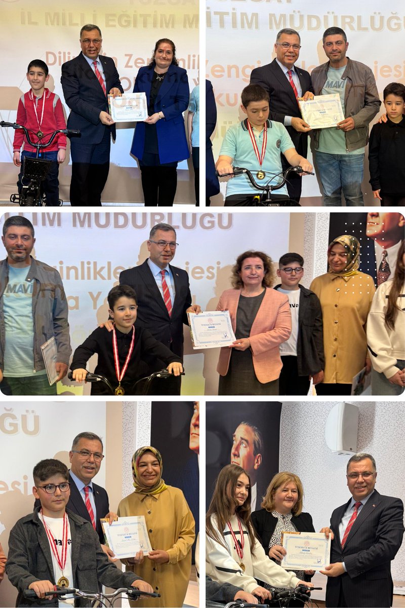 📚 Dilimizin Zenginlikleri Projesi kapsamında düzenlenen Kitap Okuma Yarışması ödül törenimizi gerçekleştirdik!

🏆 Dereceye giren öğrencilerimize ödüllerini İl Milli Eğitim Müdürümüz Sn. İsmail ALTINKAYNAK takdim etti.

#DilimizinZenginlikleri #KitapOkumaYarışması #YozgatMEM