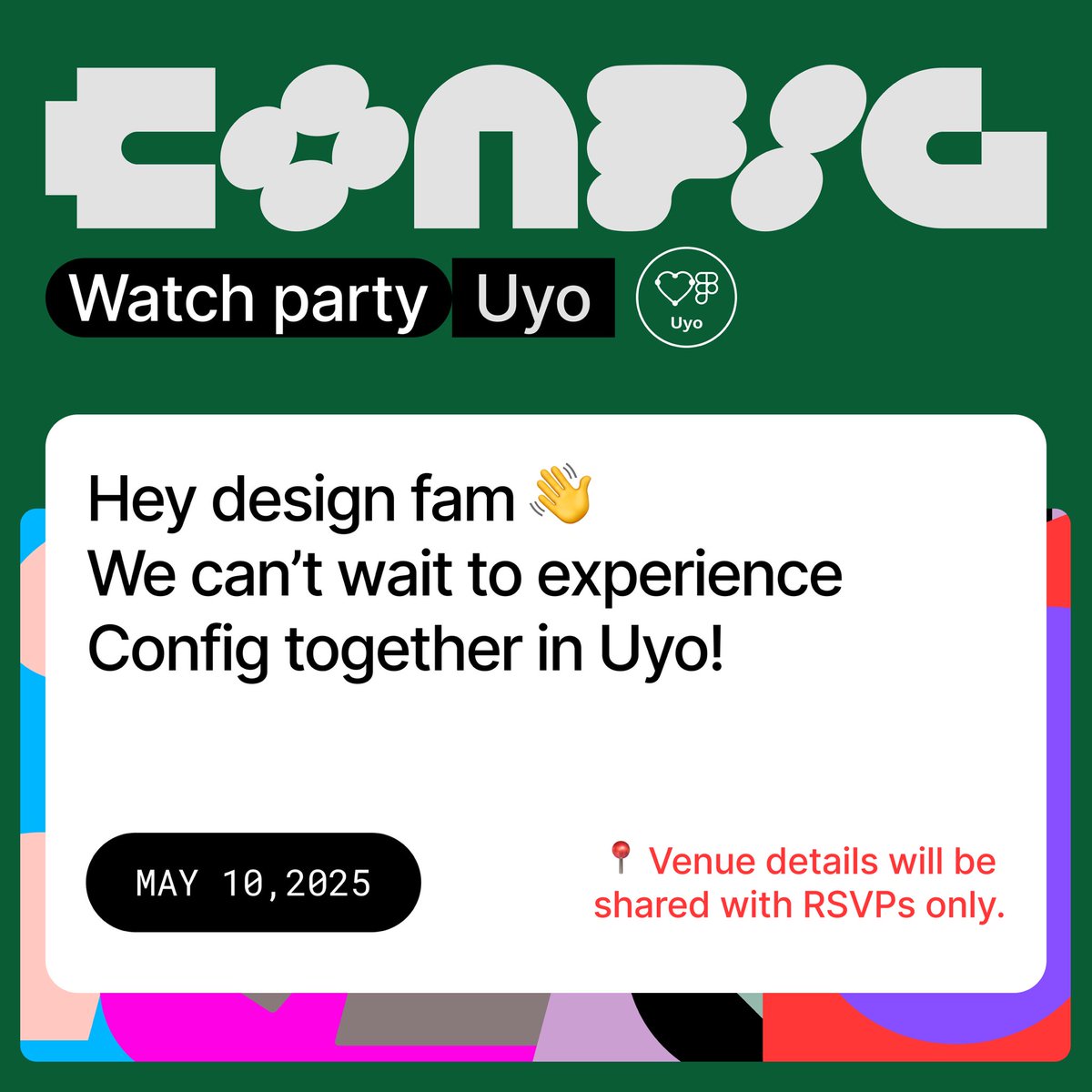 UYO, ARE YOU READYYYY?
<a href="/figma/">Figma</a>  #Config2025 Watch Party is BACK and it’s gonna be a movie!
If you loved last year, you’re not ready for what we’ve got planned this year.
RSVP now or hear about it later!

To rsvp, click on the link👇
friends.figma.com/events/details…
#Config2025 #FigmaInUyo