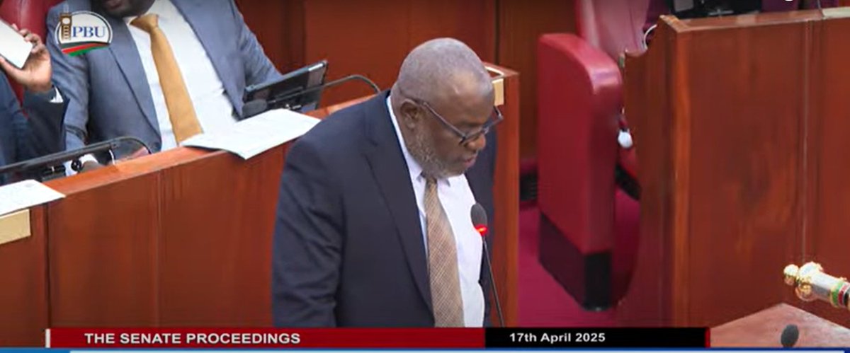 .<a href="/Sen_Faki001/">Hon. Mohammed Faki Mwinyihaji</a> makes a Statement on a matter of county-wide concern namely the state of service delivery in Mombasa County. #BungeLiveSEN