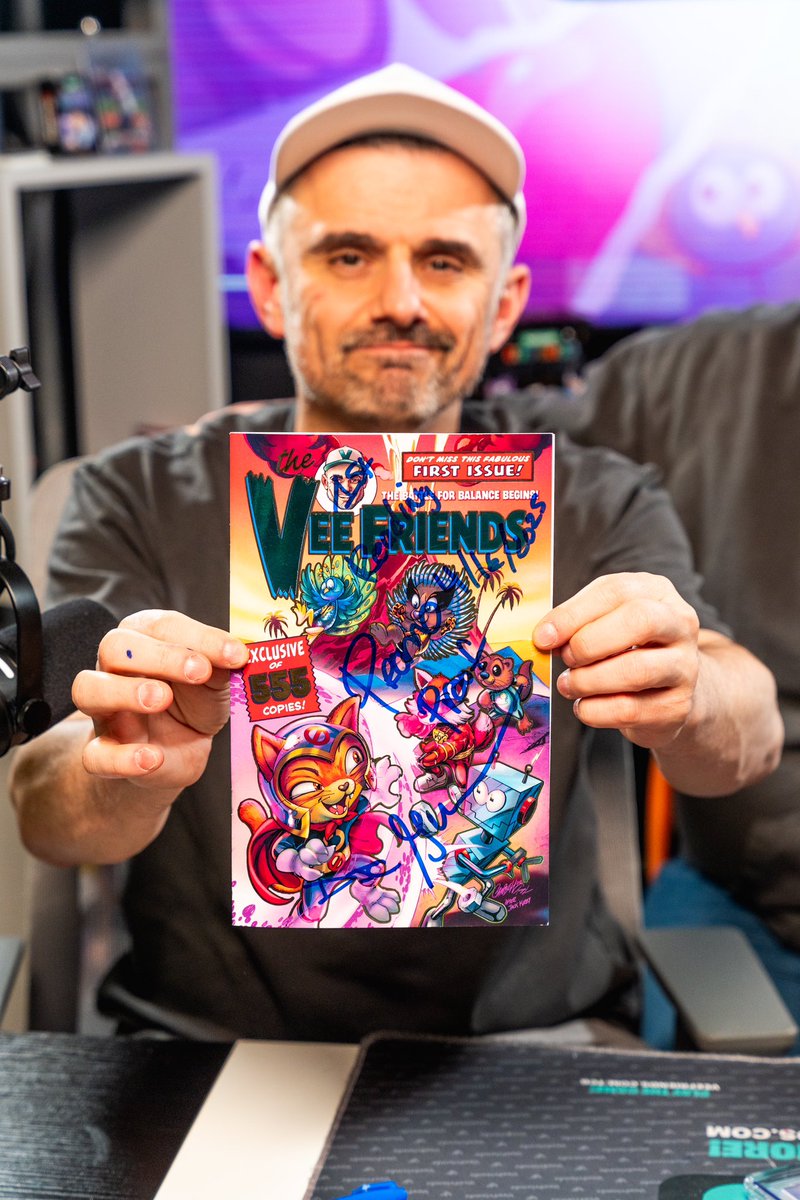 W hi is excited about comic book #1 ?