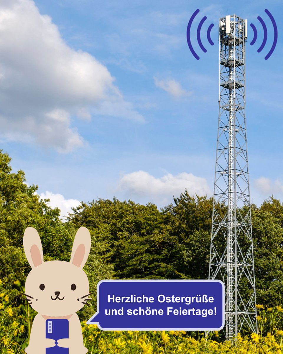 Wir senden herzliche Ostergrüße 🐰🐣