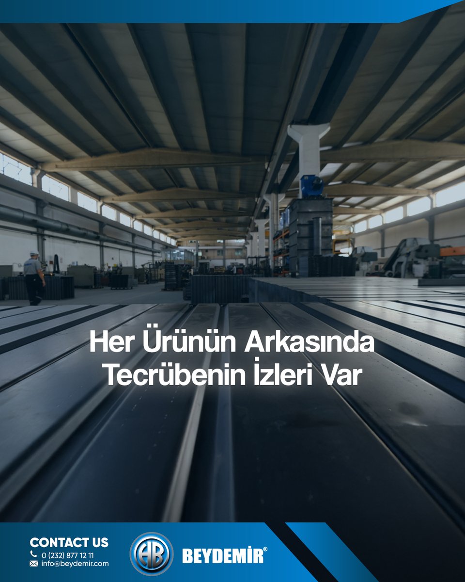 beydemir_as's tweet image. ⭐Her Ürünün Arkasında Tecrübenin İzleri Var...

There are Traces of Experience Behind Every Product...

#beydemir #yıllarıntecrübesi #yearsofexperience