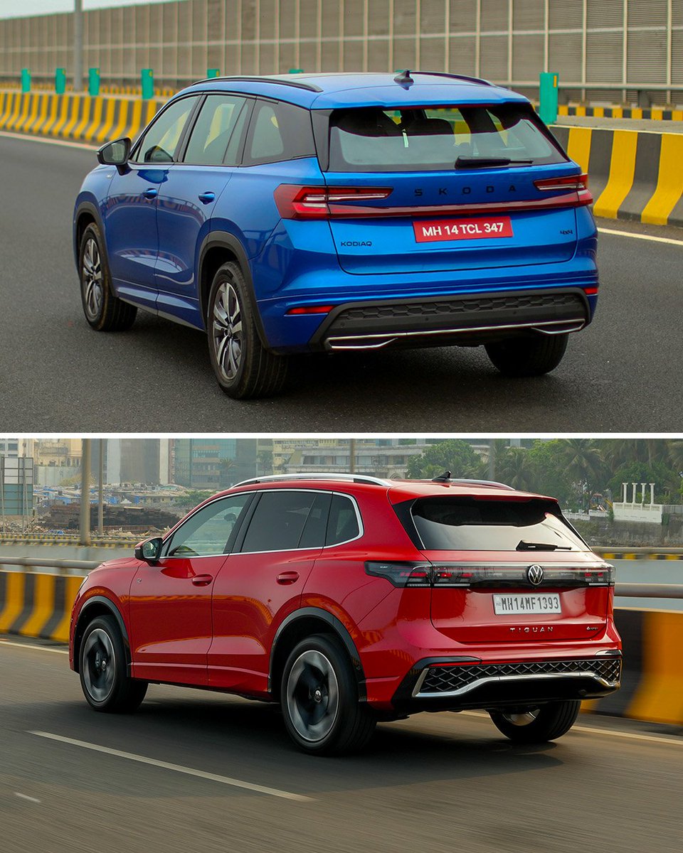 PowerDrift's tweet photo. Here's the Skoda Kodiaq Sportline and the Volkswagen Tiguan R Line side-by-side. What one do you like? 😉
#PowerDrift #PDArmy #SkodaKodiaq #Kodiaq #Sportline #VolkswagenTiguan #Tiguan #RLine https://t.co/3qVyhRNTzu