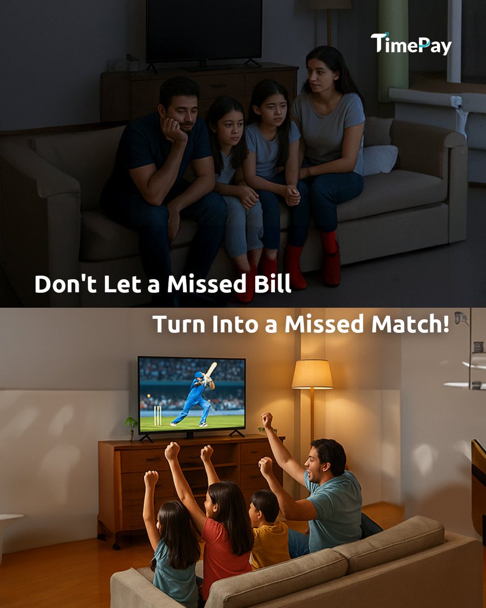 TimePay_UPI's tweet photo. Summer and IPL mean long binge TV hours. Don't allow an electricity cut to cut short your fun.
Pay your electricity bills on TimePay and enjoy the game without a hitch!

Download the app: https://t.co/MwaNKtwBZ7

#IPL2025  #electricitybills #CricketFever   #digitalpayments https://t.co/Hyak4r1lAQ