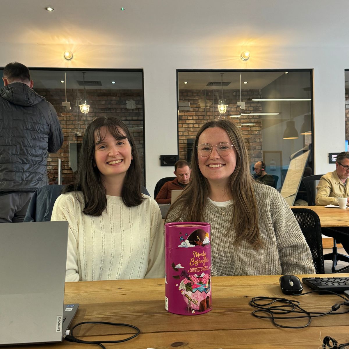 Effective (@effcompr) on Twitter photo Easter fun at <a href="/TramshedTech/">Tramshed Tech</a>!
Cat, Savannah, Catherine and Megan won the picture round of the Easter quiz today and now, we're enjoying chocolate truffles to celebrate 🥳
#TeamEffcom #EasterQuiz Easter fun at <a href="/TramshedTech/">Tramshed Tech</a>!
Cat, Savannah, Catherine and Megan won the picture round of the Easter quiz today and now, we're enjoying chocolate truffles to celebrate 🥳
#TeamEffcom #EasterQuiz