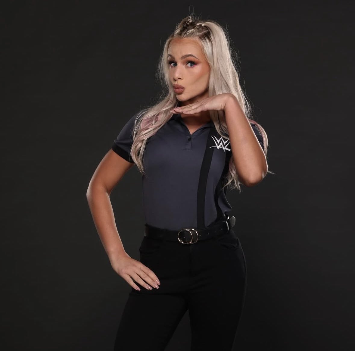 From athlete to official 😚
.
.
Who’s ready for WrestleMania weekend?